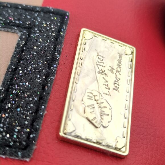 NWT Luv Betsey Johnson Santa Claus Mini Backpack Bag $88 MSRP Vegan Leather - Picture 4 of 11